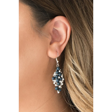 Famous Fashion - Blue Earrings